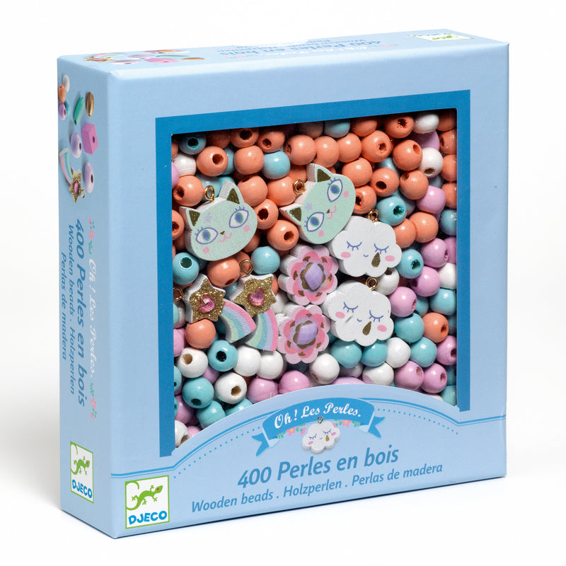 DJECO | Rainbow Wooden Beads