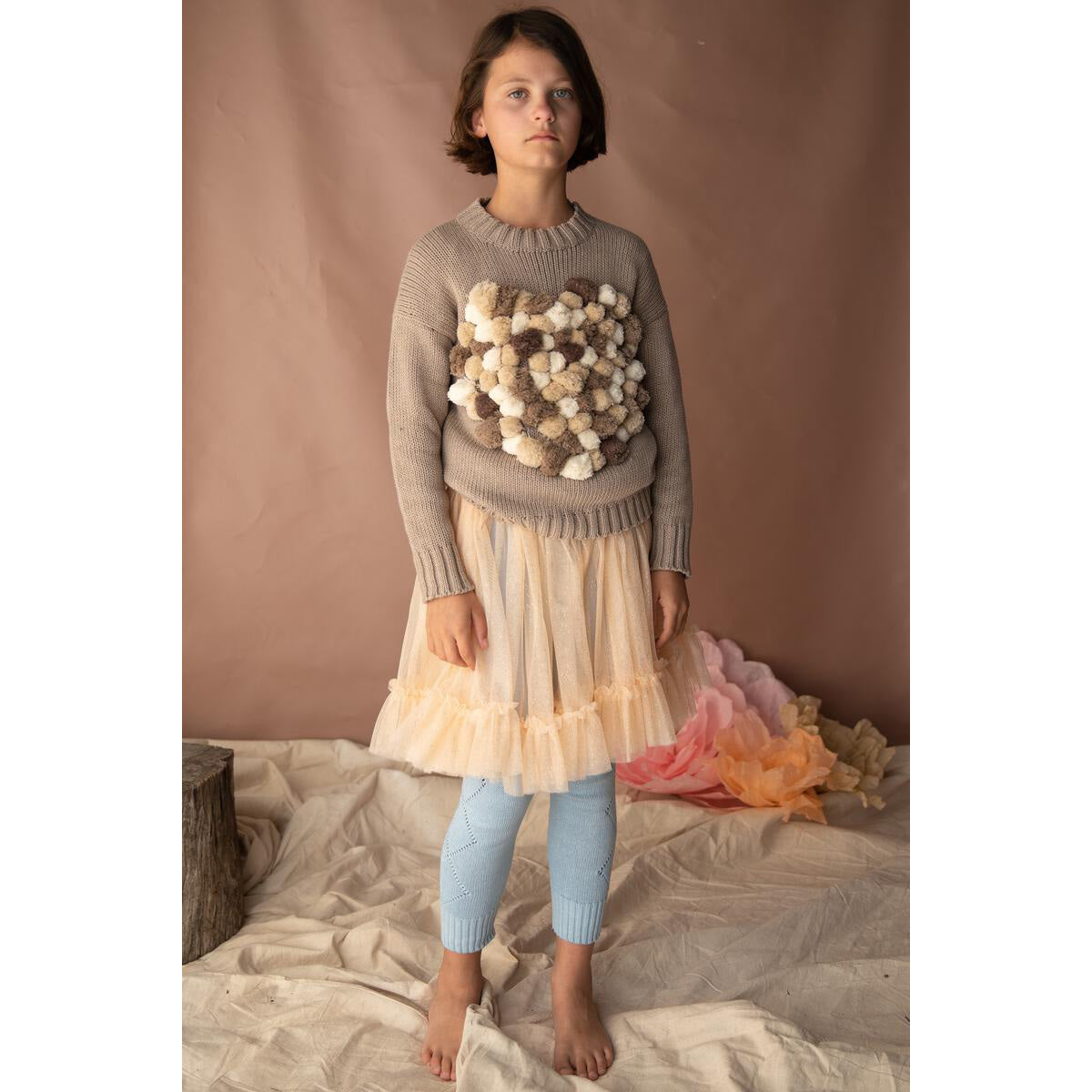 BELLA + LACE | Knitted Leggings Seafoam