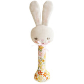 ALIMROSE | Baby Bunny Stick Rattle - Sweet Marigold