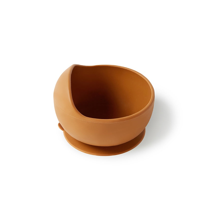 SNUGGLE HUNNY KIDS | Silicone Suction Bowl Chestnut