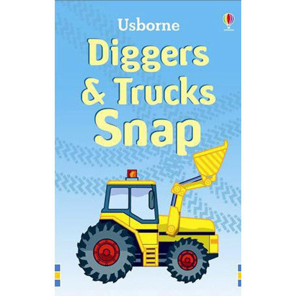 Diggers and Truck Snap Cards
