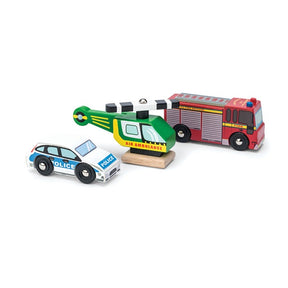 LE TOY VAN | Emergency Vehicles Set