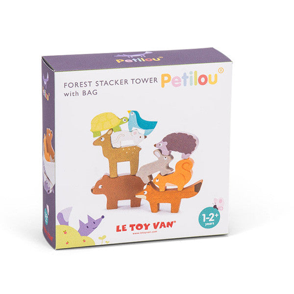 LE TOY VAN | Petilou Forest Stacker Tower & Bag