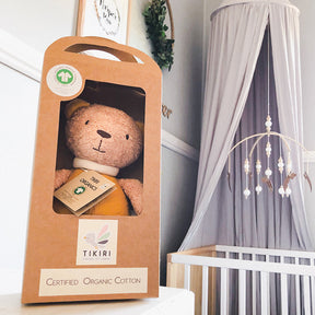 TIKIRI | Organic Baby Bear Soft Toy